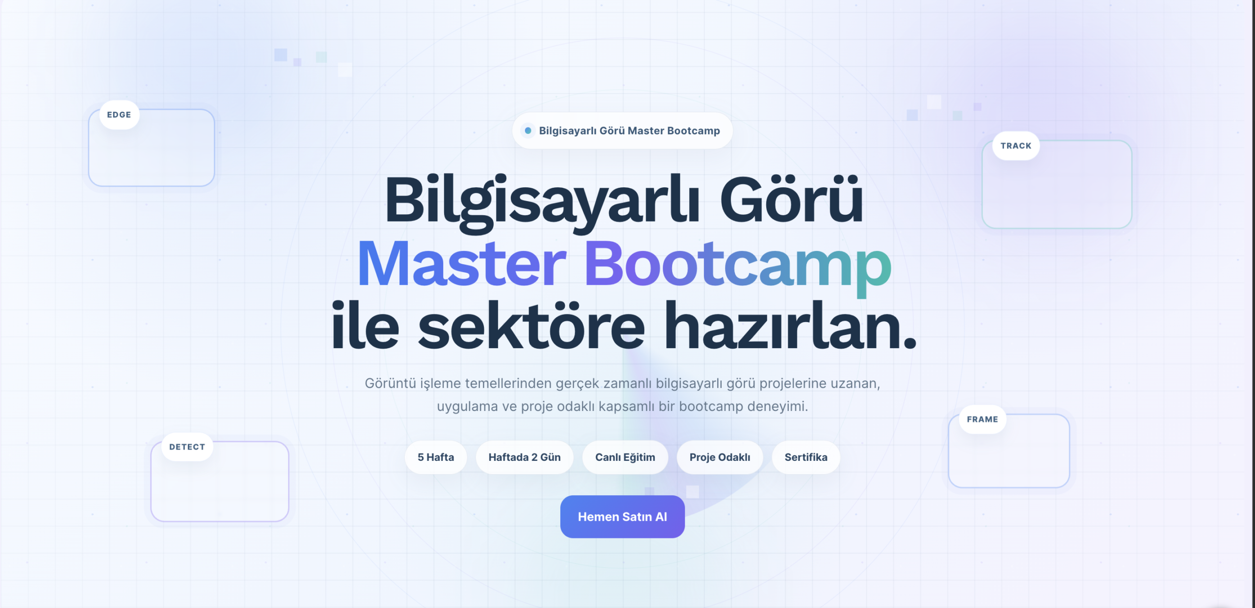 Bilgisayarlı Görü Master Bootcamp